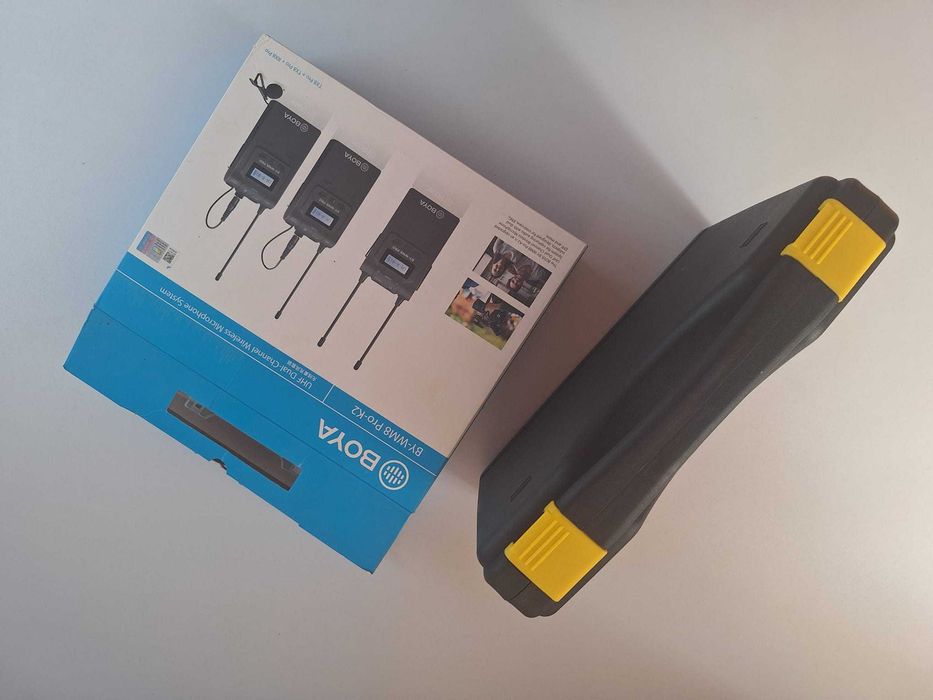 Boya BY-WM8 Pro K2 – microfon wireless dual, stare foarte bună