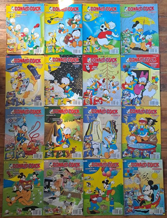 Schimb benzi desenate Egmont Mickey Mouse Donald Duck Tom Jerry complete si verificate
