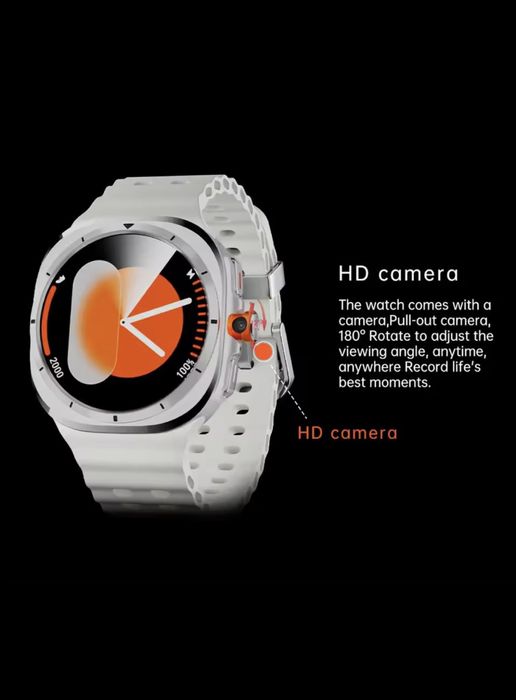 Smarteatch ultra 5g SIM 5g memorie 32Gb android GPS