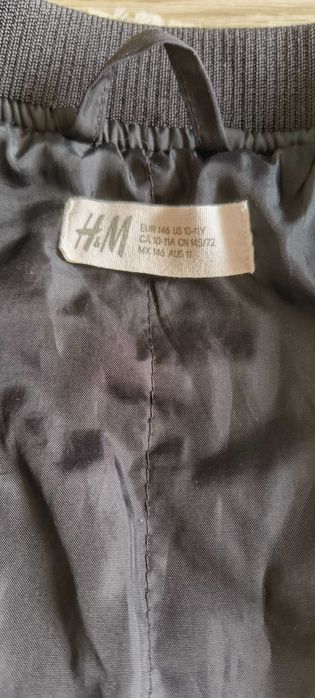 Черно яке-бомбър H&M
