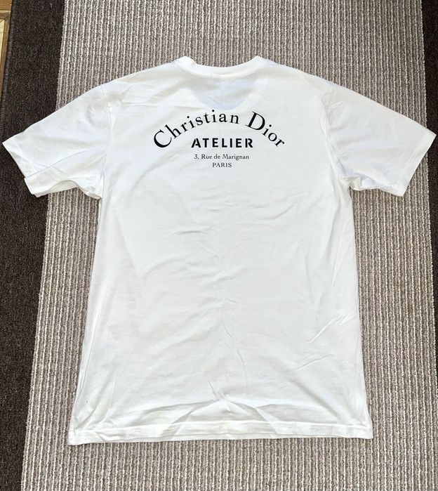 Tricou Christian Dior Atelier „3, Rue de Marignan Paris” XXL