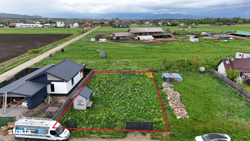 Teren intravilan pentru casă | 511 mp | Bod, Brașov |