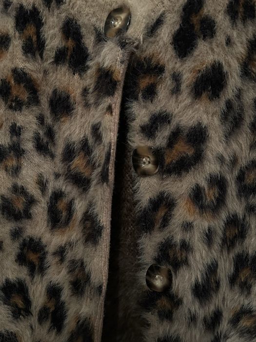 Кардиган с леопардовым принтом Zara