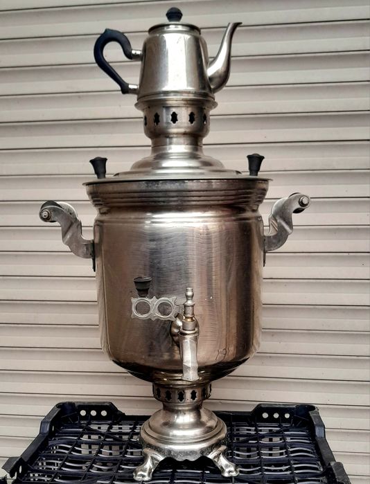 Самовар Тульский Латунный 8 Литровый !