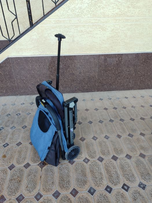 Детская чемодан коляска