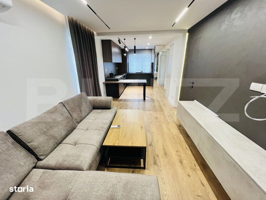 Apartament 2 camere, mobilat lux gradina 50 mp parcare, Subcetate — fotografia 1