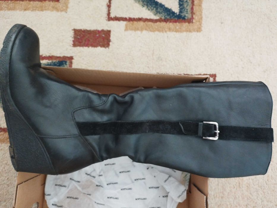 Сапоги кожанные осень/зима.