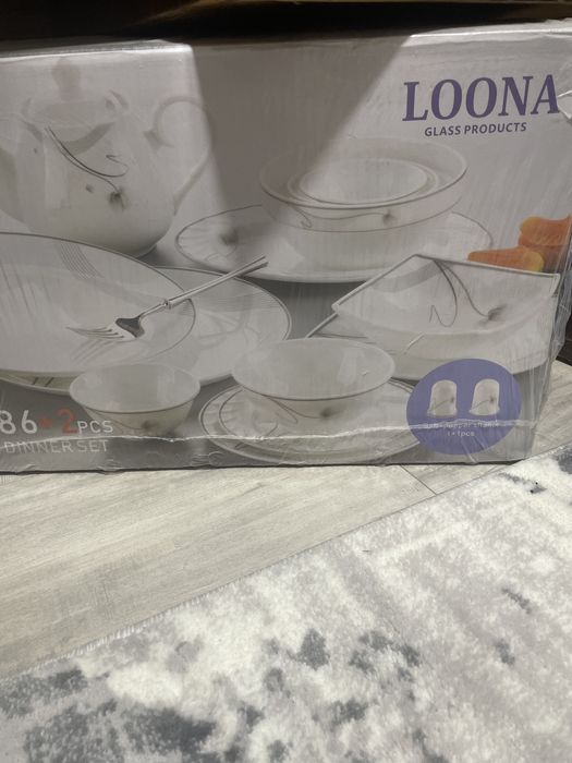 Продаеться посуда на 12 персон, 86 предметов, новая.
