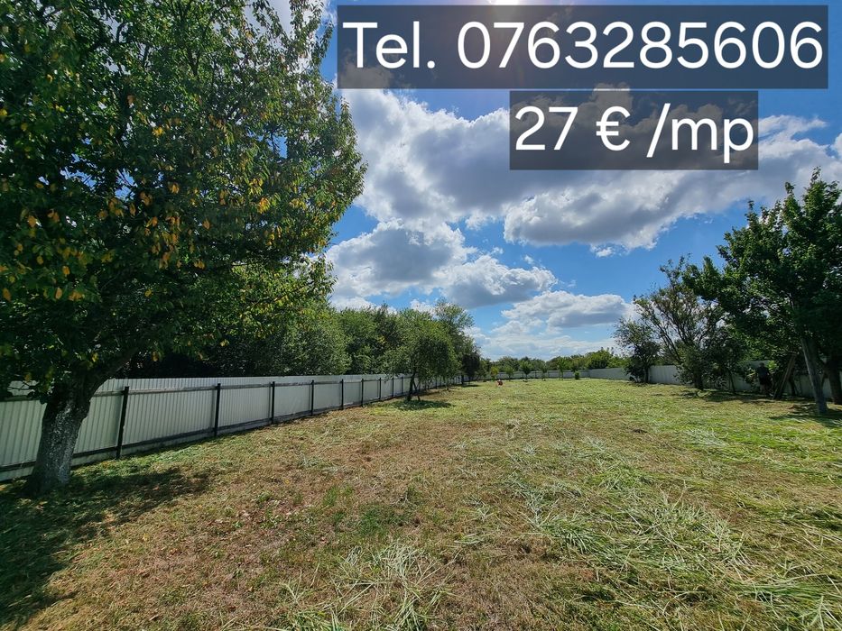 Vând 2.500 mp teren intravilan în Lugojel la 4 km de Lugoj 24€ /mp