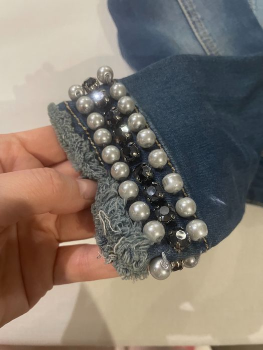 Дамско дънково яке