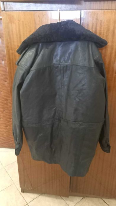 Кожена шуба от телешки бокс