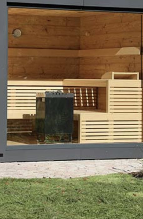 Sauna Cube Exterior