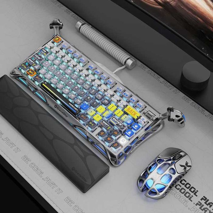 . GravaStar Mercury K1 Pro 75% SE - Interstellar Silver