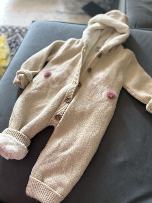 Вязанный комбинезон