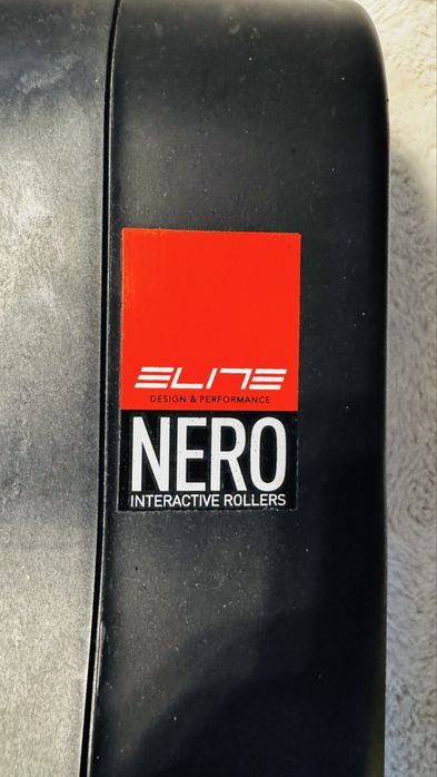 Smart trainer roller Elite Nero