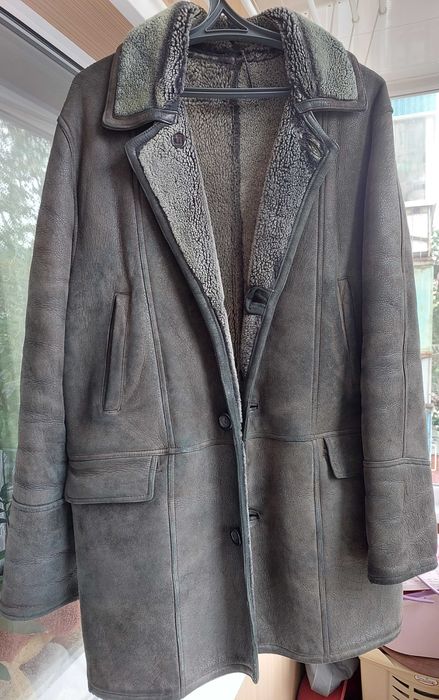 Дубленка кожаная мужская