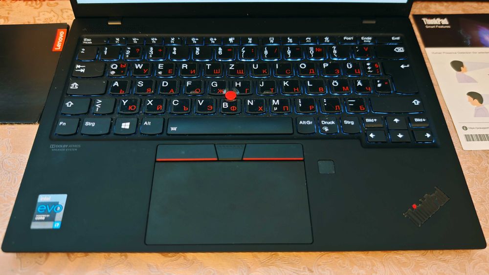 Lenovo ThinkPad X1 Nano/Core i7/16GB RAM/13' 2160x1350p IPS/512GB SSD