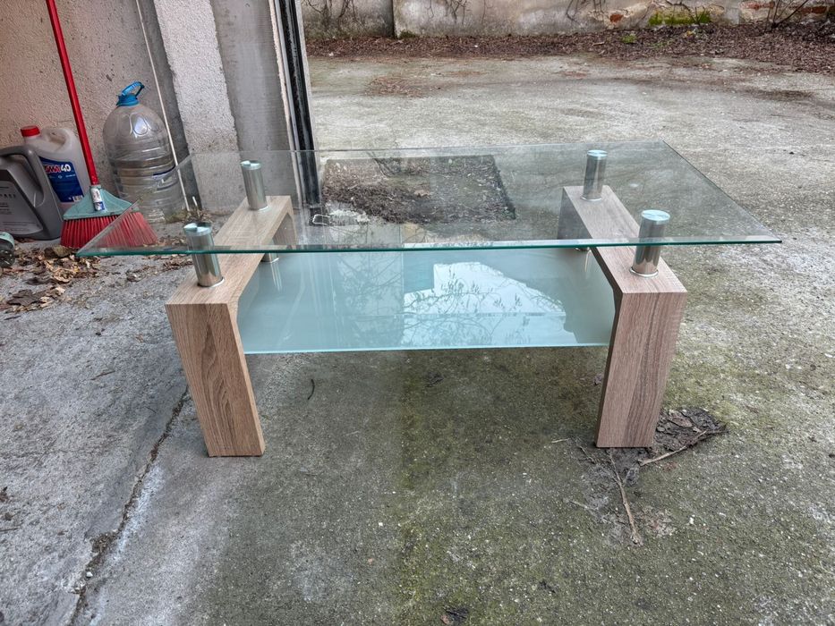 Стъклена Холна Маса 100 / 50 см