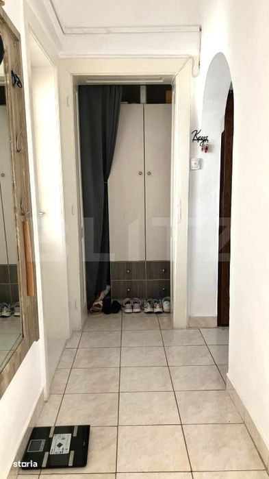 Apartament spatios, cu 3 camere, 62 mp, zona Garii