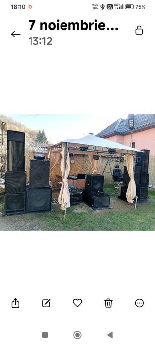 Vând sistem audio
