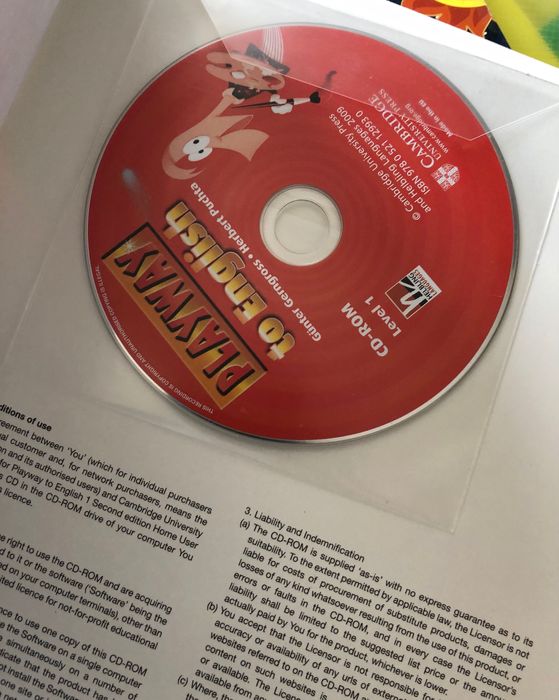 Учебник CD тетрадка Playway to English 1 ниво нови гр. София Център ...