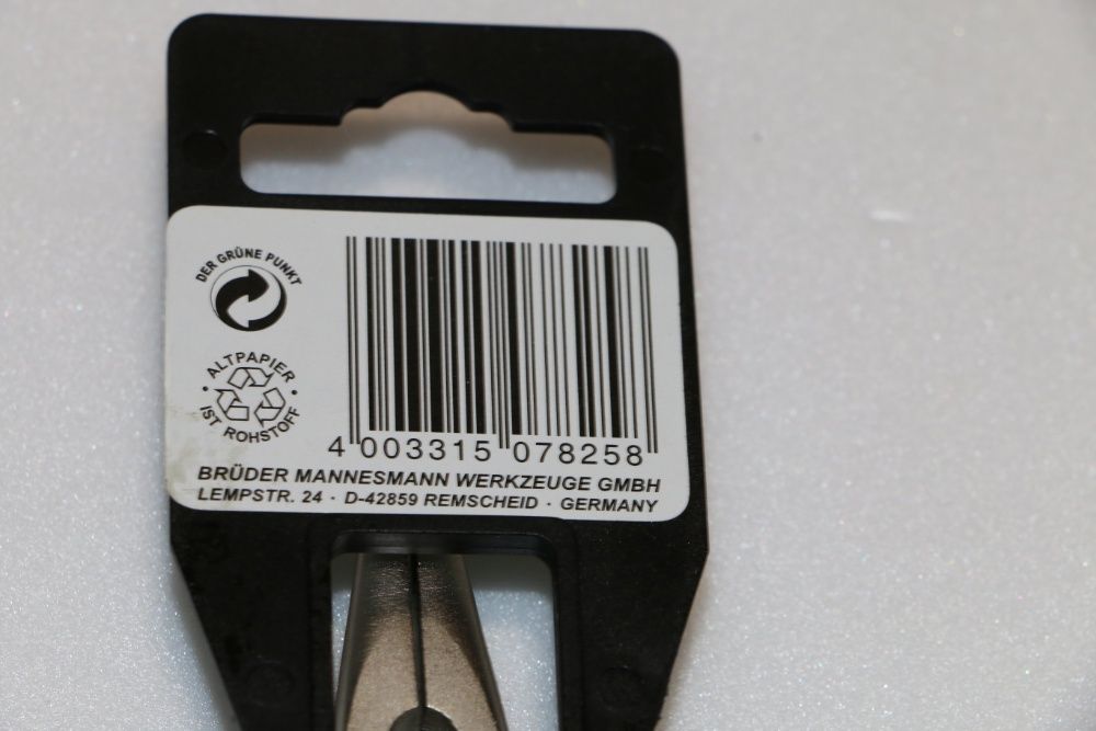 4 вида професионални клещи MANNESMANN, Германия