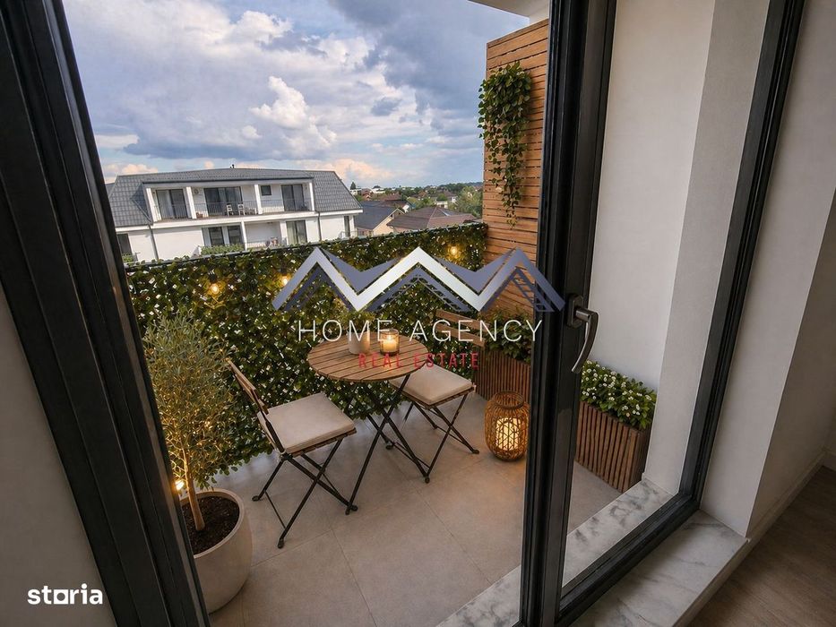 Apartament 2 camere Otopeni central | parcare subterană + bucătărie în