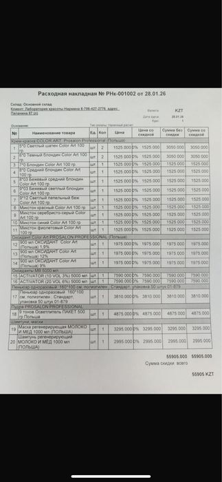 Оборудование для парикмахера