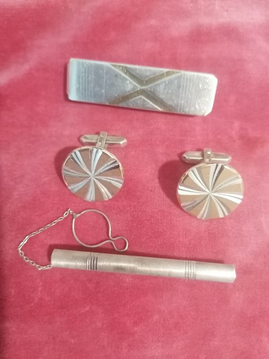 Set butoni argint