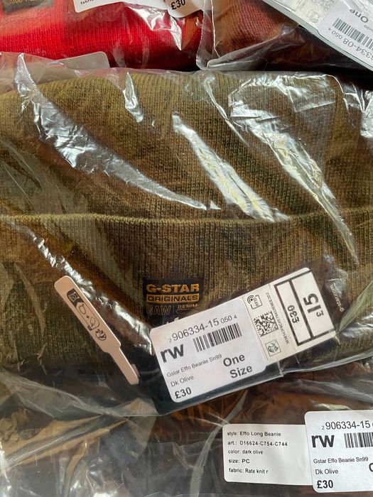 Зимна шапка G-Star Raw Effo Beanies Нова С Етикети