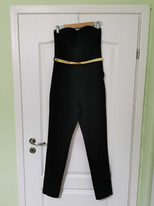 Черен гащеризон с колан