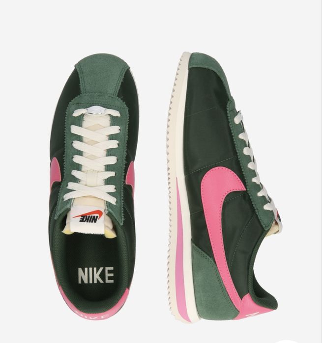 Nike Cortez в розово и зелено