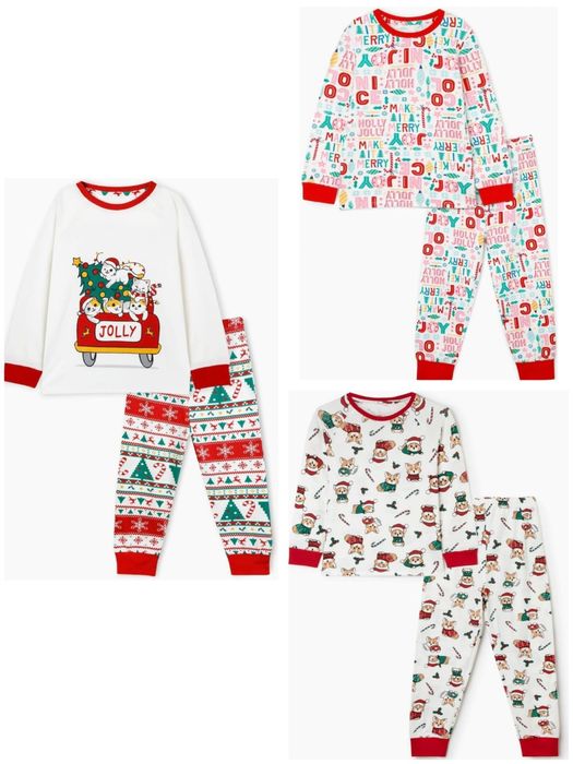Пижамы с новогодним принтом