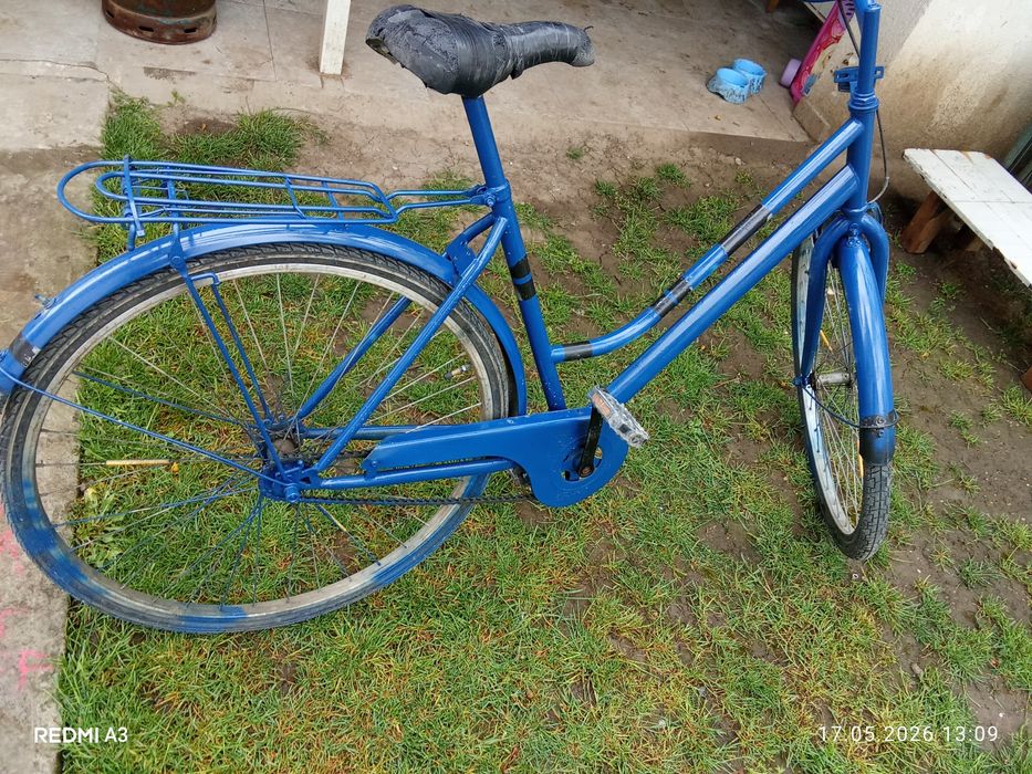 Bicicleta +butelie aragaz