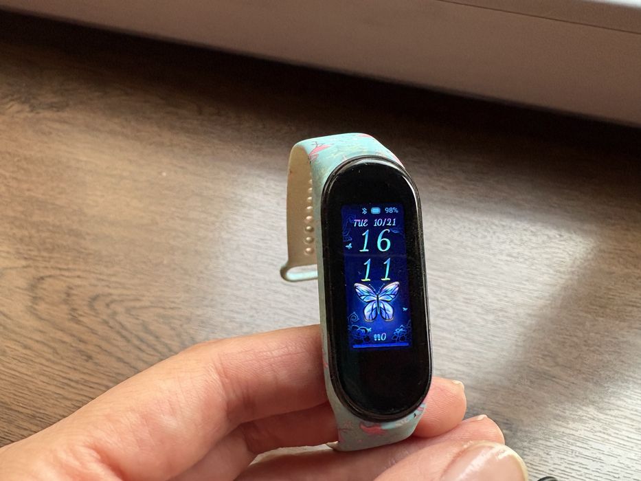 Фитнес браслет Xiaomi, Mi Smart Band 5 черный