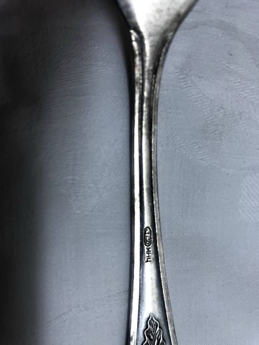 Serviciu de tacâmuri vintage argintate 90 , 39 piese