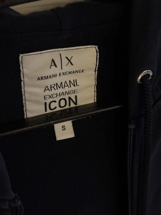 зипка армани zip hoodie armani exchange
