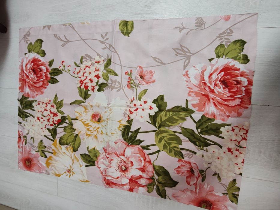 Lenjerie pat dublu design floral