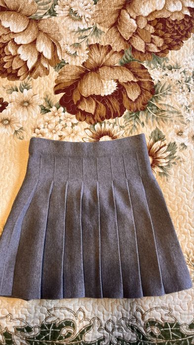 Юбка плотная, демисезон