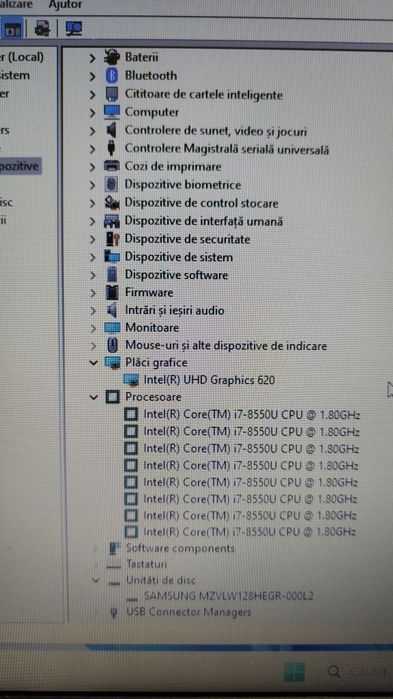 Lenovo Thinkpad L580 / i7-8550U/ RAM 8 GB / ssd 128 GB/