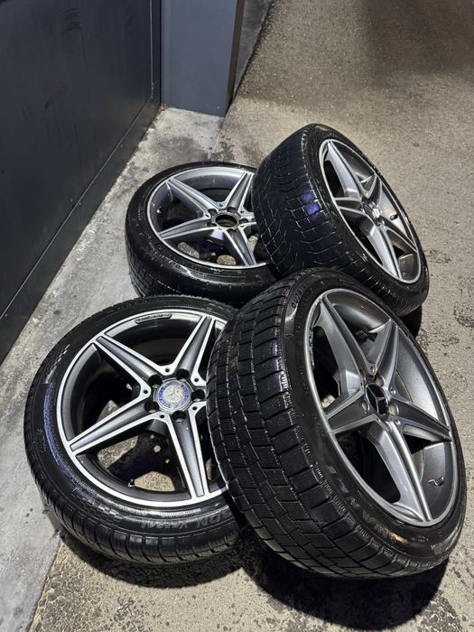Jante originale Amg r18 in doua latimi
