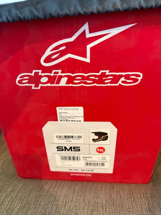 Мотокрос каска Alpinestars SM5