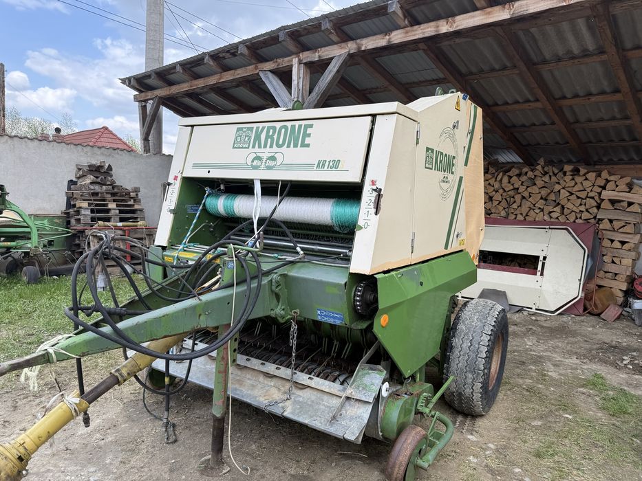 Krone kr 130S balotiera presa welger claas rollant