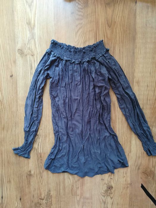 Дамска блуза с паднали рамене
