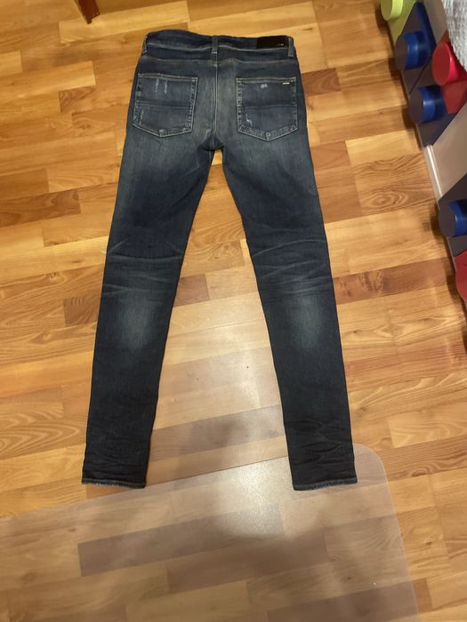 Amiri mx1 dark blue jeans