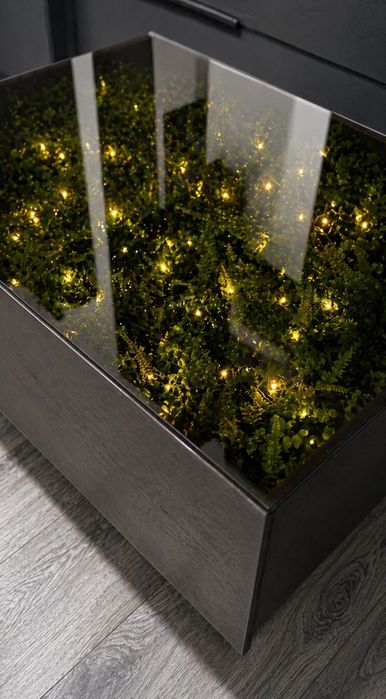 Masă de cafea cu efect infinity - Infinity Table