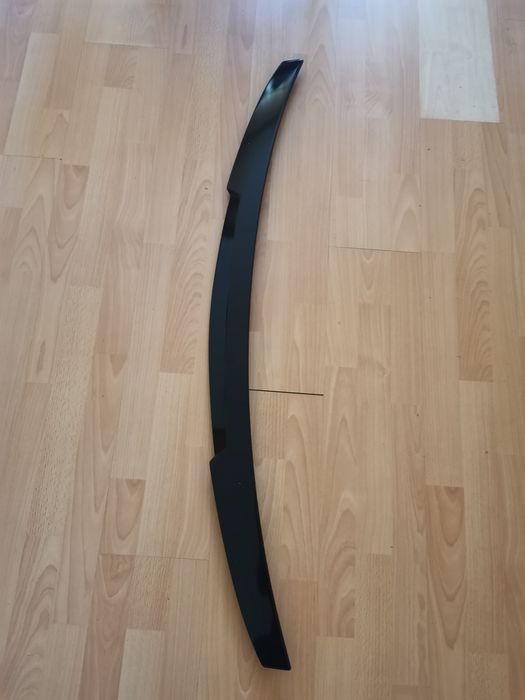 Eleron lip spoiler portbagaj AUDI A4 B8 M4 V style negru lucios