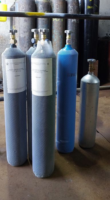 Кислород, аргон, углекислота, азот