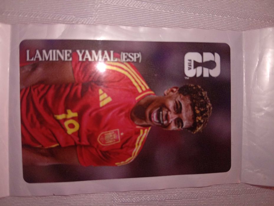 Lamine Yamal стикер Coca Cola