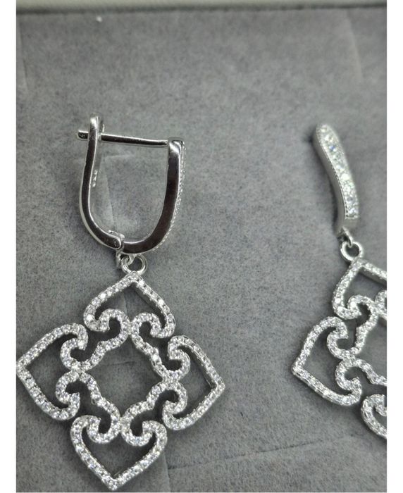 Серьги из серебра